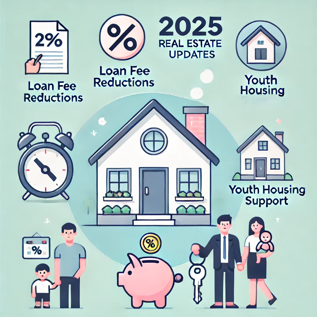 2025년 달라지는 부동산 관련 제도