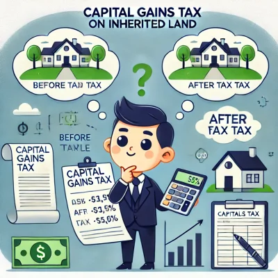 상속받은 토지 양도소득세 계산법, 실제 사례로 이해하기