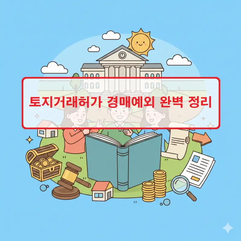 토지거래허가 경매예외 제도를 완벽 정리한 부동산 정보 썸네일